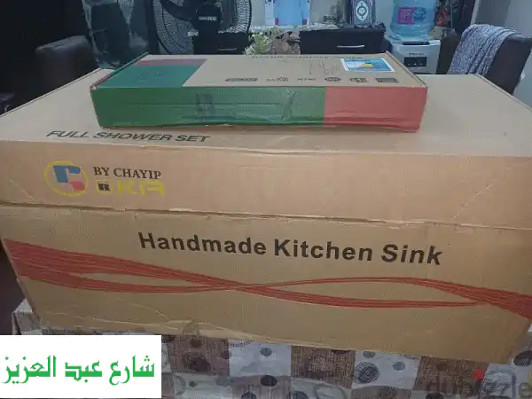 أدوات مطبخ وحمام سمارت أصلية: حوض كينومو، دش روكا، خلاطات - سعر لقطة!