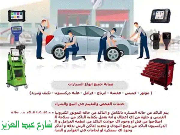 مركز الشبح: فحص وتقييم سيارات شامل بالكمبيوتر |...