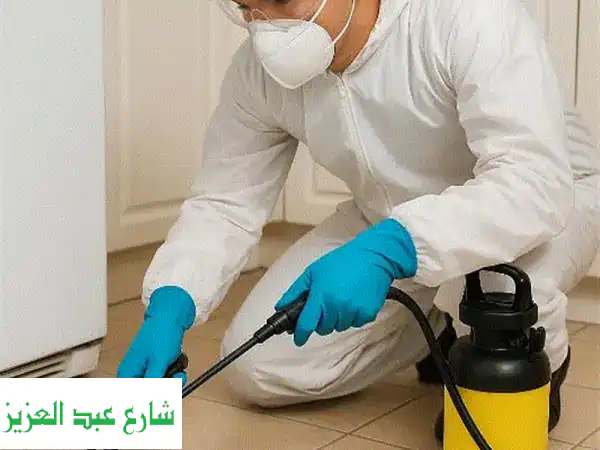 تخلص من الحشرات فوراً! شركة النيل لمكافحة الحشرات بضمان وأمان تام لبيتك
