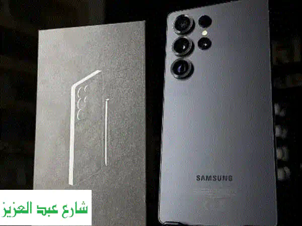 فرصة ذهبية: Galaxy S25 Ultra (12/256) Jet-Black - كسر زيرو بحالة...