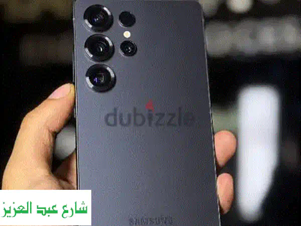 فرصة ذهبية: Galaxy S25 Ultra (12/256) Jet-Black - كسر زيرو بحالة الجديد | ضمان & تقسيط & شحن | زيرو ضريبة!