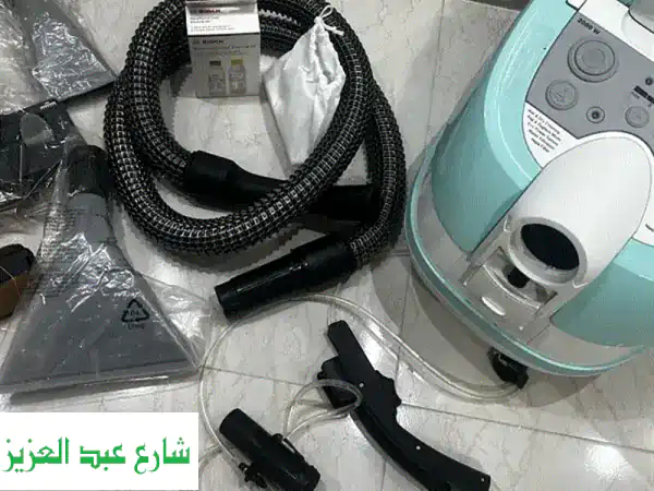 فرصة لا تعوض! مكنسة بوش ألمانية كالجديدة (استعمال مرة واحدة) لتنظيف الانتريه والسجاد والبقع بسهولة - مصر الجديدة
