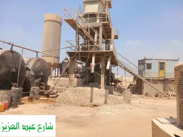 محطة خلط أسفلت كهربائية 180 طن/ساعة: استدامة، كفاءة،...