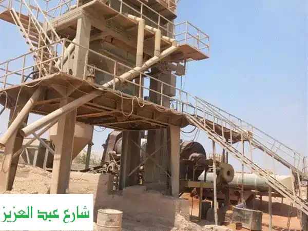 محطة خلط أسفلت كهربائية 180 طن/ساعة: استدامة، كفاءة، وخط إنتاج متكامل ببرنامج تحكم