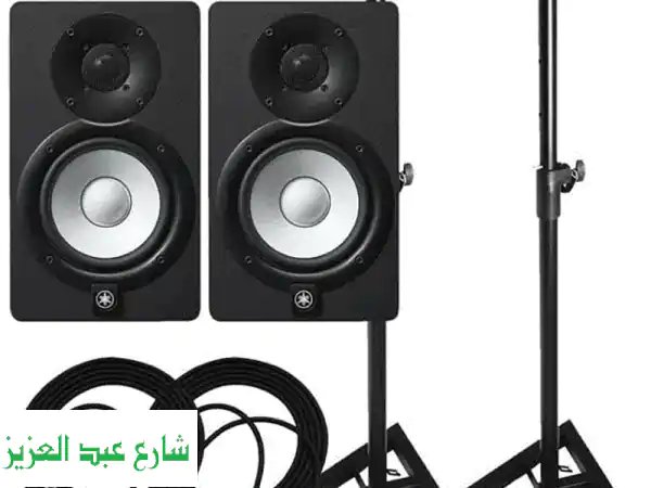 استوديوك ينتظرك! 🎤 Yamaha HS5 (زوج) بحالة ممتازة +...