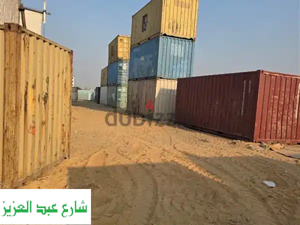 حاويات للبيع بالقاهرة: 6 و 12 متر | أسعار تجارية لا تقاوم | اتصل 01144005929