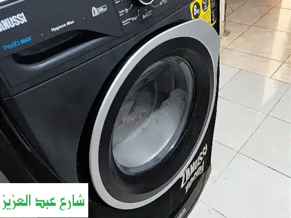 فرصة لا تعوض: غسالة زانوسي 8 كيلو بضمان | كأنها جديدة استعمال شهرين فقط!