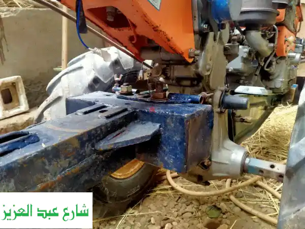 فرصة ذهبية: مكنة زراعية كوبوتا ياباني 7 حصان بحالة الزيرو - جاهزة للعمل الشاق والتحديات!