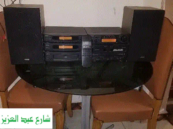 جهاز هاي فاي سوني RG121 بحالة ممتازة | استمتع بصوت نقي وبيز رهيب (100 وات) - سماعات خشبية