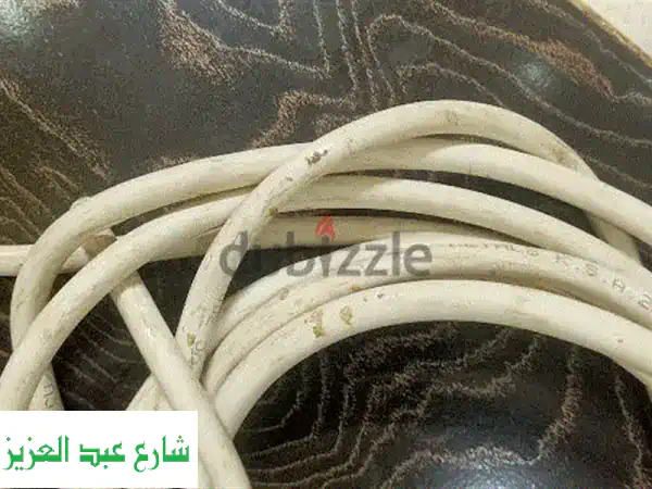 سلك كهرباء نحاس 2*6 مم ترمو سعودي: الأمان...