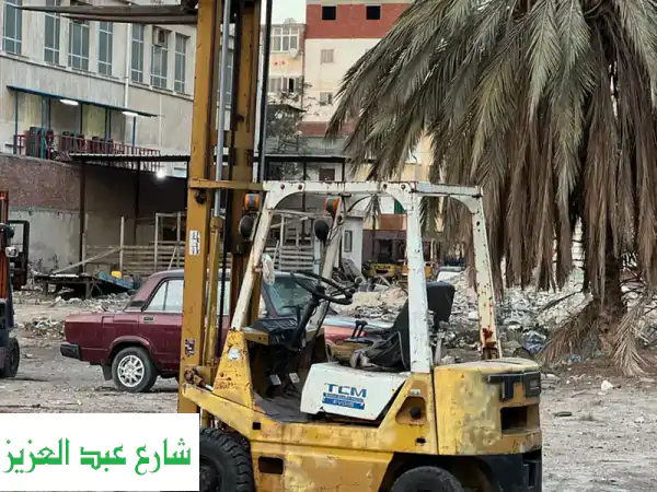 كلارك TCM 1.5 طن ديزل ياباني أصلي | رافعة شوكية قوية...