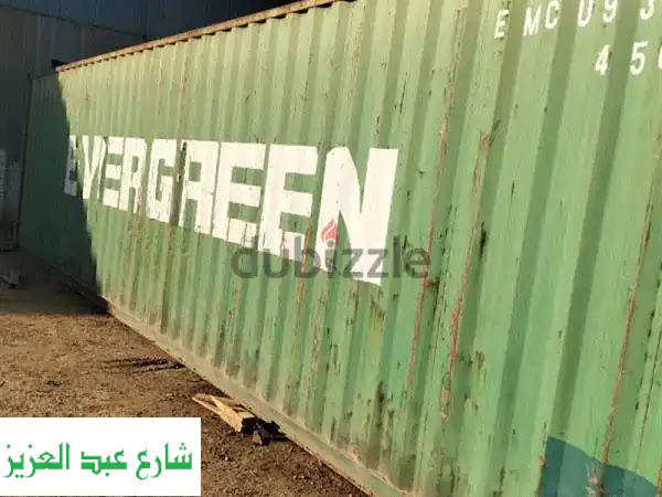 حاويات 40 قدم للبيع في مصر: جديدة ومستعملة بأفضل...