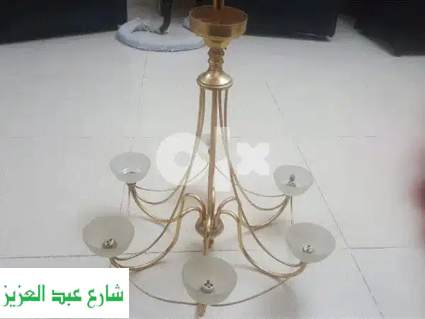 فرصة لا تعوض! 2 نجفة فاخرة مطلية بماء الذهب | ستايل...