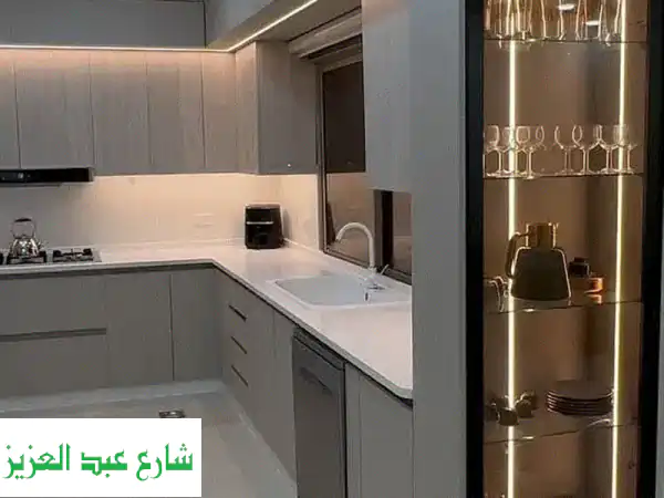 مطبخ أحلامك يبدأ هنا! مطابخ خشب، مودرن، بولي لاك...