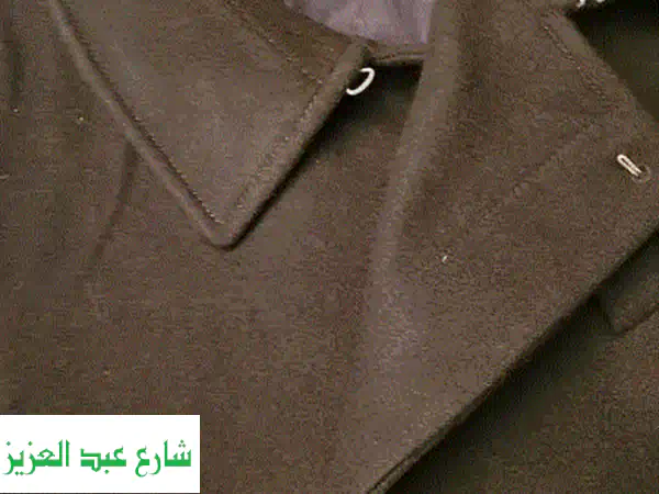 معطف ديور رجالي أصلي أسود فاخر - مقاس 50 | أناقة Dior خالدة