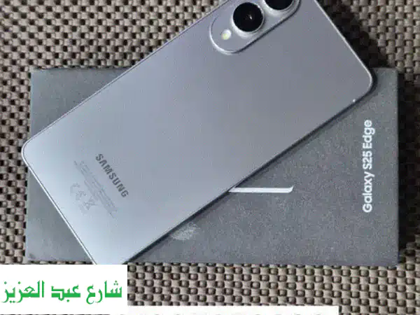 فرصة لا تعوض! 🚀 سامسونج Galaxy S25 Edge 512GB بحالة المصنع...
