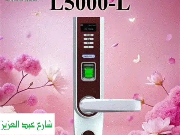 أمان منزلك في يدك: قفل ZKTeco L5000 الذكي – بصمة، كلمة، بطاقة