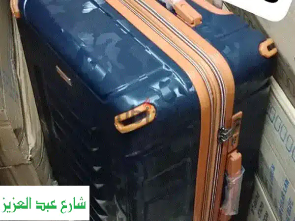 وداعاً للقلق! شنط سفر جديدة ومستوردة ضد الصدمات والكسر | جميع الأحجام والألوان والخامات