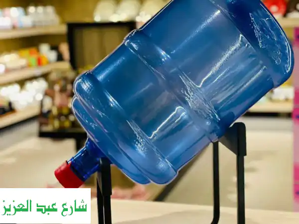 تخزين قوارير المياه بأناقة: طقم الحامل...