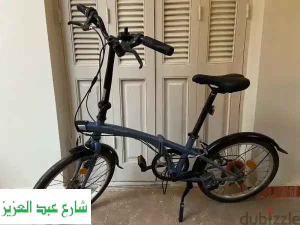 فرصة ذهبية! دراجة BTWIN Fold 120 قابلة للطي (رمادي) -...
