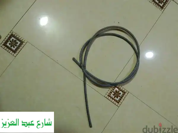 واير سحب سيارات فولاذي إيطالي أصلي 2 متر | جديد بقوة لا تضاهى لإنقاذك!