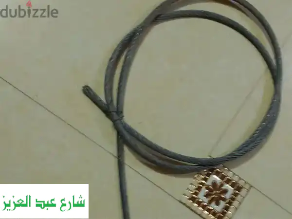 واير سحب سيارات فولاذي إيطالي أصلي 2 متر | جديد بقوة...