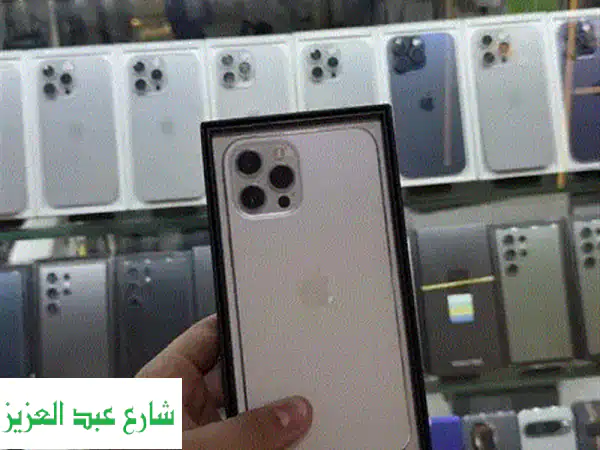 فرصة ذهبية! iPhone 13 Pro Max 256GB جديد بضمان Abed Store - بطارية...