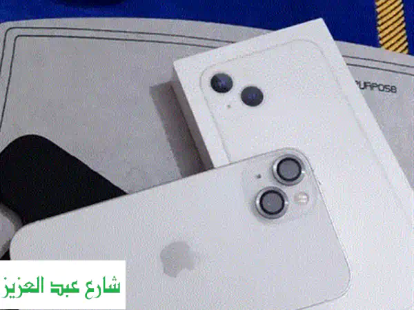 آيفون 13 (128 جيجا) بحالة ممتازة 'كسر زيرو' | علبة كاملة وضمان من Abed Store