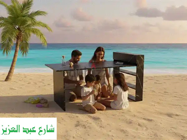 الترابيزة الذكية: طاولة مكتب عصرية محمولة | تصميم أنيق يوفر مساحة وجهدك! ✨