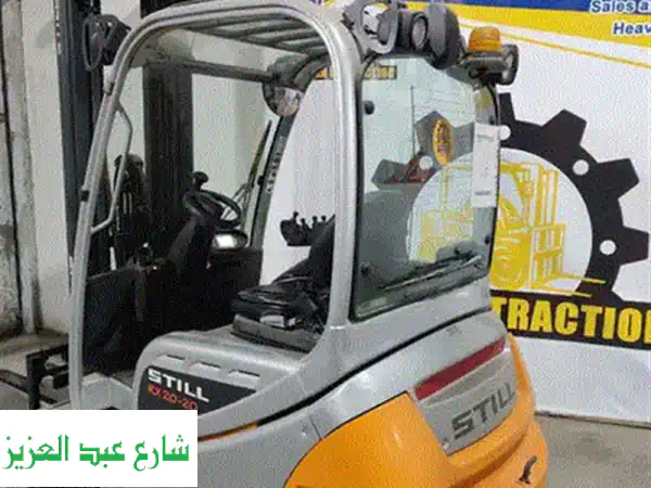 كلارك فوركليفت كهرباء Still 2019 بحالة ممتازة | كفاءة لا تضاهى لمخازنك ومصانعك | Man Up Traction