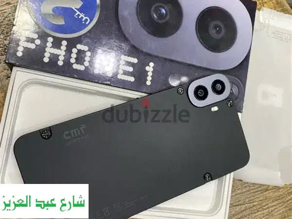 جديد بضمان الوكيل | Nothing Phone 1 أسود (128GB/8GB) | تجربة...