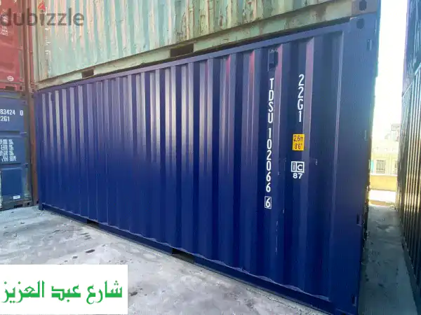 امتلك حاويتك الجديدة الآن! | بأقل سعر مباشر وبدون وسيط | كونتينرات للبيع (جديد)