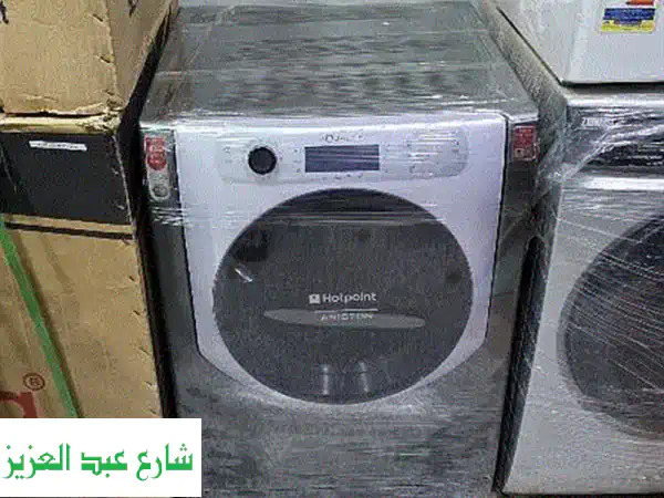 فرصة لا تُعوّض! غسالة أريستون 11 كيلو إيطالي فول أوتوماتيك 'كسر زيرو' - إنفرتر 1600 لفة، سمارت تاتش!