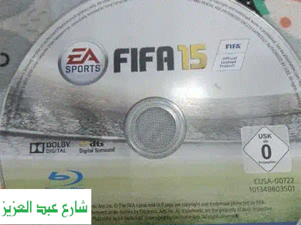 FIFA 15 PS4 -  استمتع بأسطورة كرة القدم! (مستعمل بحالة ممتازة)