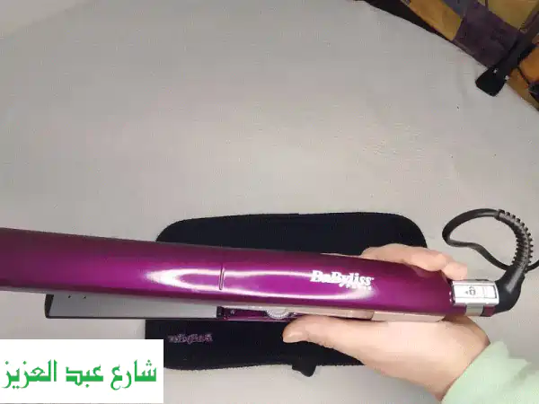 مكواة شعر Babyliss بيبي ليس بالبخار - استخدام جاف/رطب - سعر مغرٍ! (فيديو متوفر)