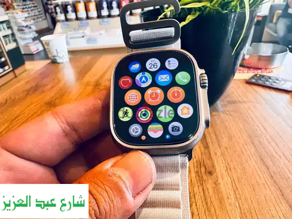 Apple Watch Ultra 1 - زيرو!  بطارية 100%،  شاشة محمية،  سعر...