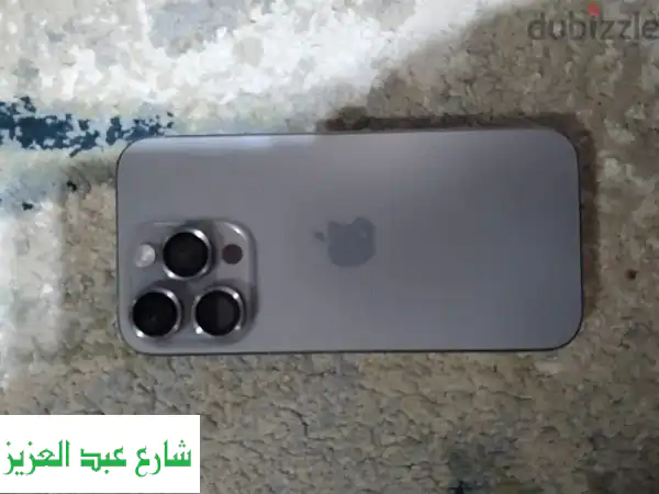 iPhone 15 Pro (حالة ممتازة) - فرصة ذهبية لهواة الجودة!