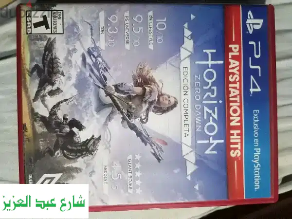 Horizon Zero Dawn - قرص ألعاب بحالة ممتازة!  (بدون خدوش!)