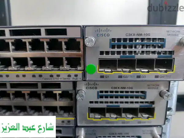 سِوِيشات Cisco Catalyst 3750X PoE+ عالية الأداء - أسعار مميزة! اتصل الآن!