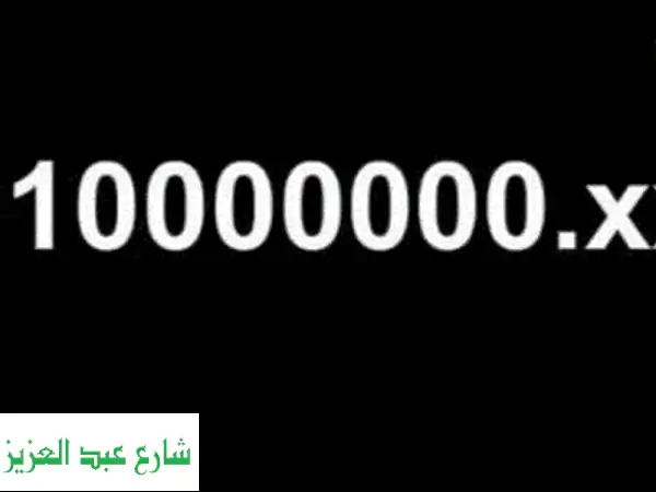 رقم هاتف فريد من نوعه: زيرو ألف ألف من النوادر (010001000 XY) - فرصة ذهبية!