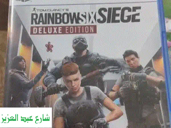 Battlefield 1 و Rainbow Six Siege (PS4) بحالة ممتازة! سعر لا يُفوّت!