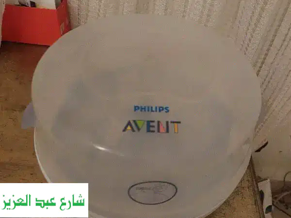 تعقيم رضاعات طفلك بأمان وسرعة مع جهاز Avent Philips للميكروويف!