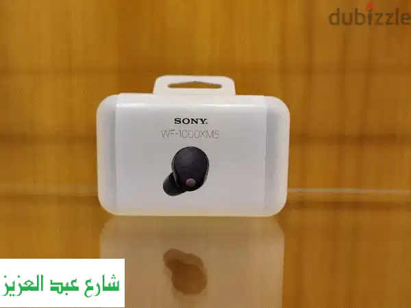 سماعة أذن Sony WF-1000XM5 سوداء - جديدة تمامًا! ضمان 3 أشهر