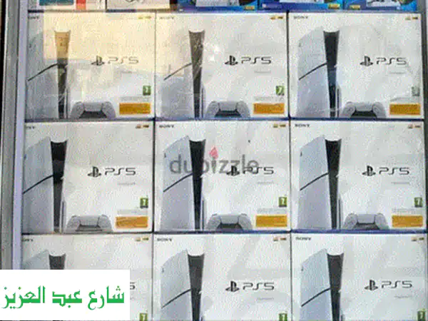 💥 Playstation 5 Slim Digital Edition + ضمان سنة + عروض لا تُفوّت! 💥