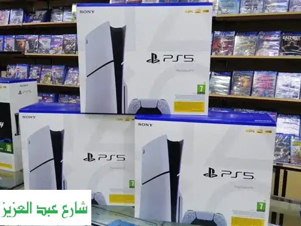 بلايستيشن 5 (PS5) جديد - سلم جديد! قسط وكاش، ضمان 6 أشهر! توصيل لكل المحافظات!