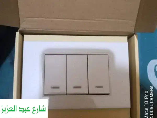 مفتاح إضاءة ذكي Tuya ZigBee ثلاثي العصابات - تحكم ذكي...