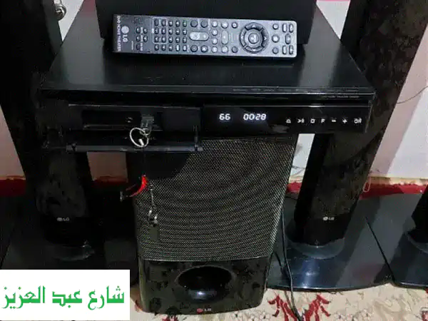 تجربة سينمائية لا تُقاوم في منزلك مع مسرح منزلي LG 1000W!...