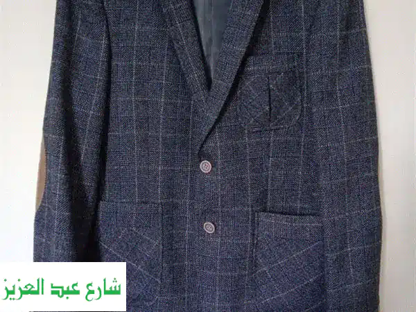 جاكيت رجالي Slim Fit مستورد - كالجديد! مقاس 48 (70 كجم)