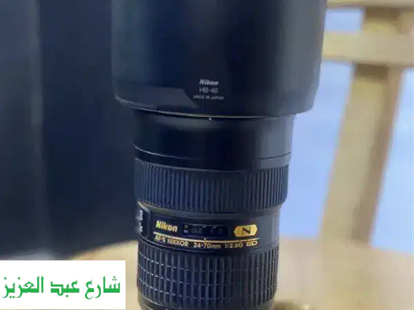 عدسة نيكون 24-70mm f/2.8G ED VR (نسخة أولى) - كالجديدة! ✨