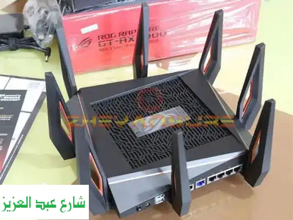 🚀  انطلق بسرعة البرق مع راوتر ASUS ROG Rapture GT-AX11000!  أسرع وأقوى اتصال Wi-Fi